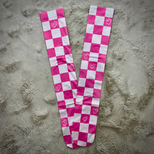 Checker Hearts Sock