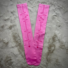 Vertical Heartbeat Sock