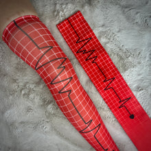 Vertical Heartbeat Sock