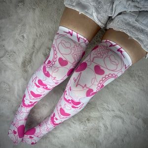 Medical Hearts Sock