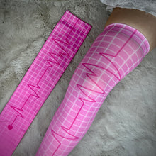 Vertical Heartbeat Sock