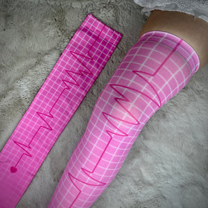 Vertical Heartbeat Sock