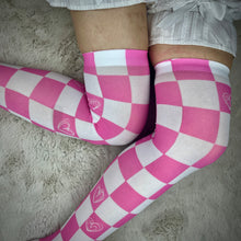 Checker Hearts Sock