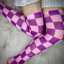 Checker Hearts Sock