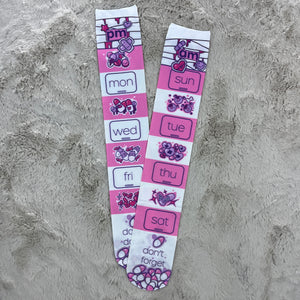 [SAMPLE SALE] Pink Socks