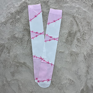 [SAMPLE SALE] Pink Socks