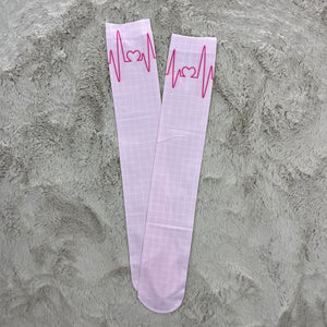 [SAMPLE SALE] Pink Socks
