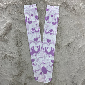[SAMPLE SALE] Purple Socks